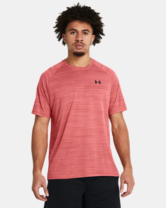 Tee-shirt à manches courtes UA Tech™ 2.0 Tiger pour homme, Red, pdpMainDesktop image number 0